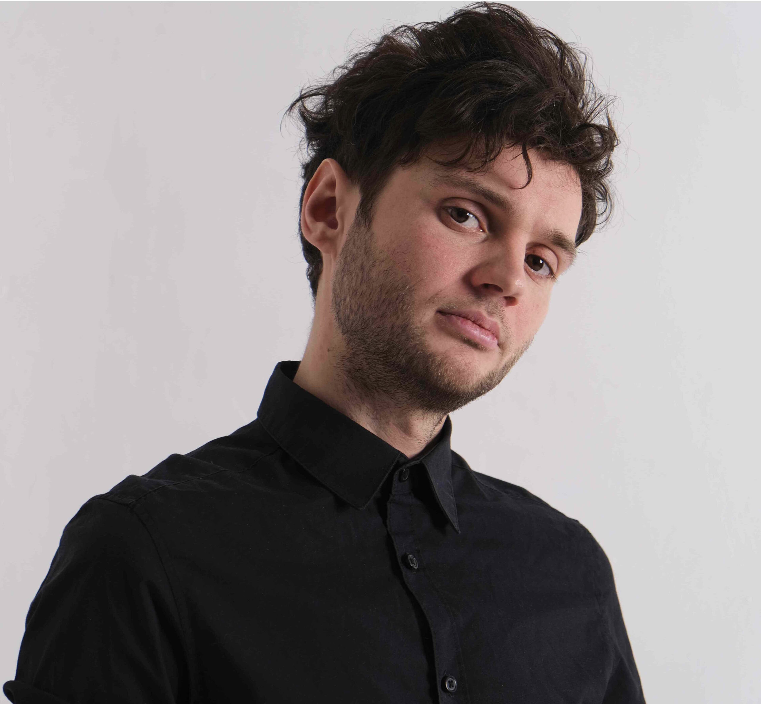 ANOX looking to the camera